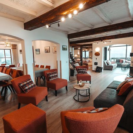 Le Grand Cerf 25 Pers, Malmedy- Chalet Rustique, Jardin Exterior foto