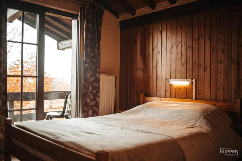 Le Grand Cerf 25 Pers, Malmedy- Chalet Rustique, Jardin Exterior foto